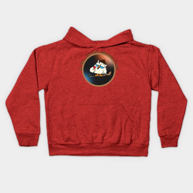 Mr Owl - Tootsie Pop Kids Hoodie by Karma Chameleon